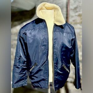 Vintage J Crew Sherpa Coat